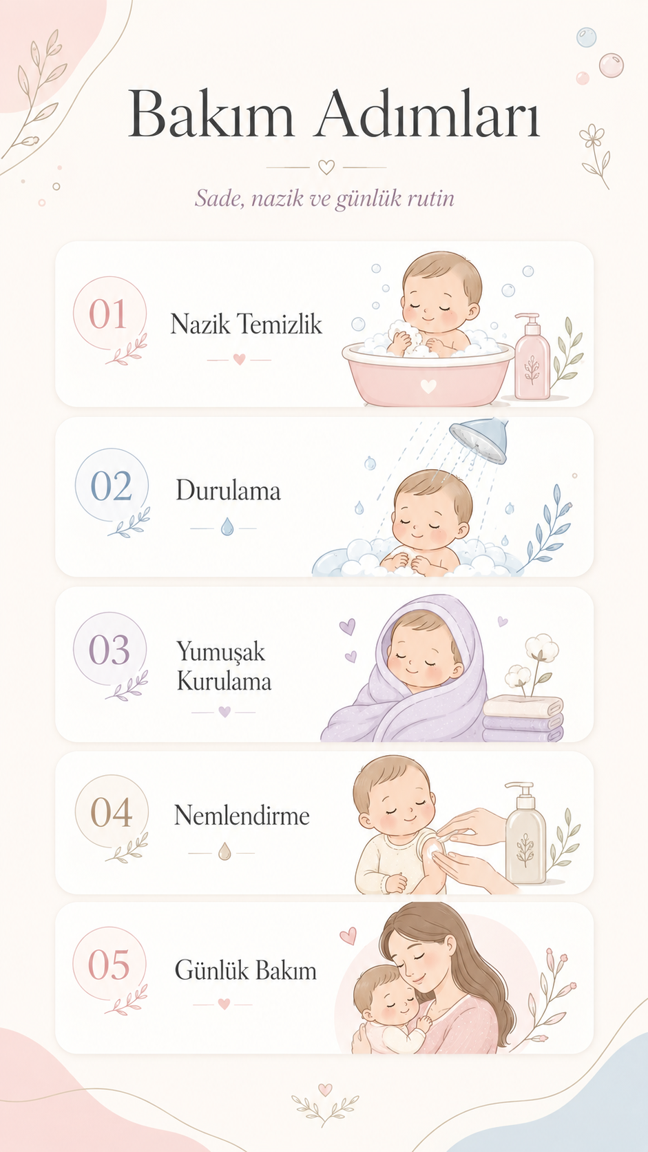 SADE FORMÜL, ÖZENLİ GÜNLÜK RUTİN